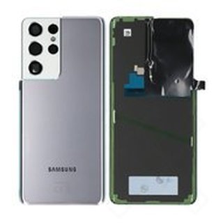 Battery Cover fr G998B Samsung Galaxy S21 Ultra - phantom silver