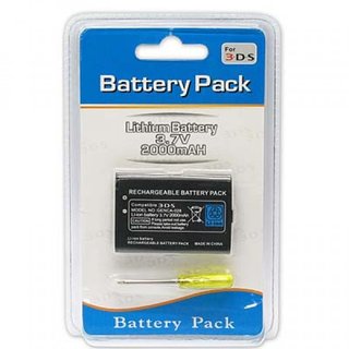 Nintendo 3DS Power Battery - 1300mAh Li-Ion 3.7V & Screwdrive