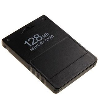 PS2 Memory Card with 128 MB