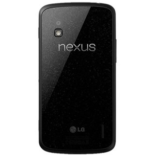 LG Google Nexus 4 E960 Back Cover in black (Original)