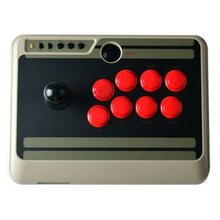 8BITDO NES30 Arcade Fighting Stick Joystick fr IOS, PC, Steam, Android & Nintendo Switch