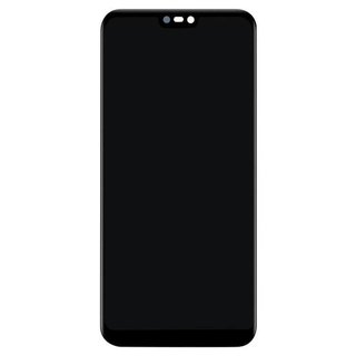 Huawei P20 Lite LCD Display und Touchscreen mit Rahmen und Akku Schwarz