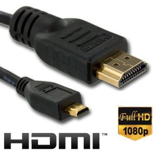 2 Meter USB 3.1 Type Micro USB zu HDMI Kabel Adapter mit Gold Stecker