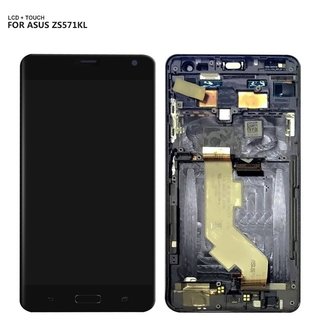Asus Zenfone AR ZS571KL LCD Display und Touchscreen mit Rahmen Schwarz