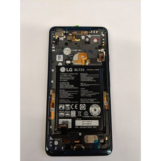 Google Pixel 2 XL Akkudeckel Battery Cover mit Akku und Kleinteilen Schwarz