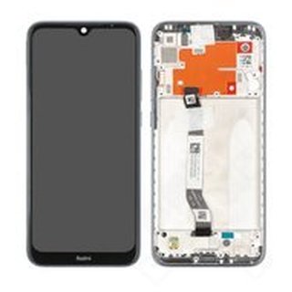 LCD + Touch + Frame fr Xiaomi Redmi Note 8T - moonshadow grey