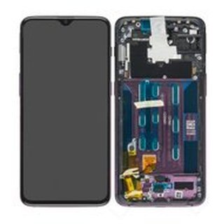 LCD + Touch + Frame fr A6010, A6013 OnePlus 6T - thunder purple