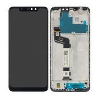 LCD + Touch + Frame fr Xiaomi Redmi Note 6 Pro - black