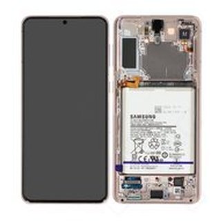 LCD + Touch + Frame + Battery fr G996B Samsung Galaxy S21+ - phantom violet