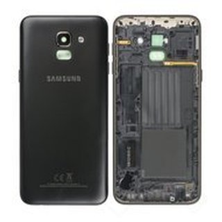Battery Cover fr J600F Samsung Galaxy J6 - black