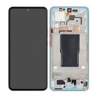 LCD + Touch + Frame fr 22081212UG Xiaomi 12T Pro - blue