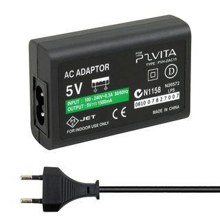 PS Vita Netzteil inkl. USB Kabel (PS Vita 1000 & 2000 Power Supply)