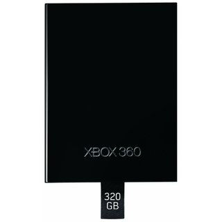 XBOX 360 Slim Festplatte - harddisk 320 GB mit Gehäuse