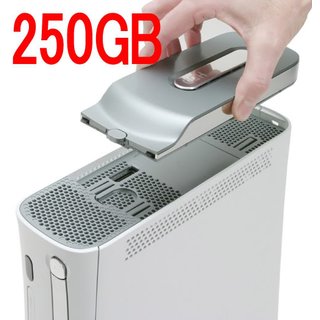 Microsoft XBOX 360 250GB Festplatte - HDD inkl. Gehäuse
