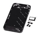 iPhone 4S Aluminium Mid Frame with Buttons Kit in black