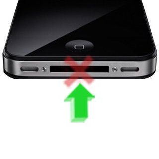 iPhone 4S USB  Ladebuchse / Dock Connector in schwarz