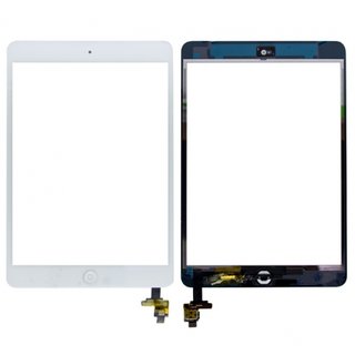 iPad Mini Touch Screen (Digitizer & Glas) inkl. Home Button weiss