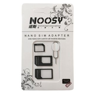 4i n1 Nano SIM Card Adapter mit Sim Karten Öffner ( nano/microSIM/SIM)