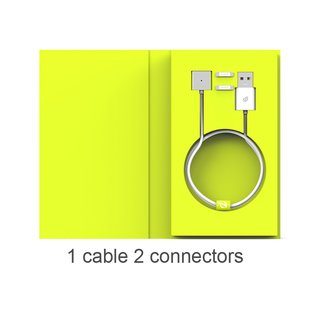 WSKEN xCable magnetisches Lightning USB Lade & Datenkabel + 2 Lightning USB St.