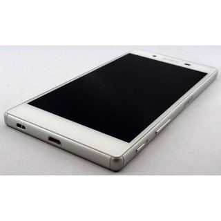 Sony Xperia Z5 LCD Display und Touchscreen mit Rahmen Weiss