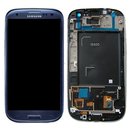 Samsung Galaxy S3 LCD Display und Touchscreen mit Rahmen...