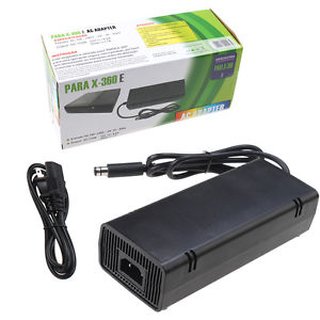 Original XBOX 360 Slim E Netzteil - Power supply - A/C Adapter - Stromadapter mit Kabel