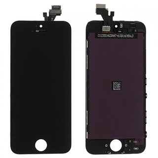 Black Color For iPhone 5 LCD Display Touch Screen Digitizer with Bezel Frame Full Assembly