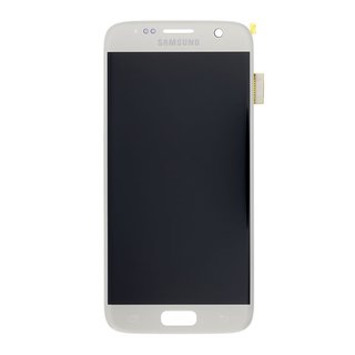 Samsung Galaxy S7 LCD Display und Touchscreen Silber