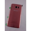 Samsung Galaxy S7 Edge Akkudeckel Battery Cover Pink