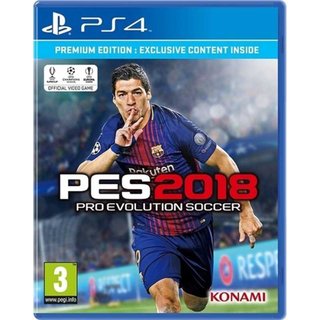 Konami PES 2018 - Pro Evolution Soccer 2018 Premium Edition [PS4] (Multilingual)
