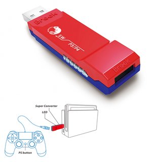 Brook PS3 & PS4 Controller Converter zu Nintendo Wii U & Switch